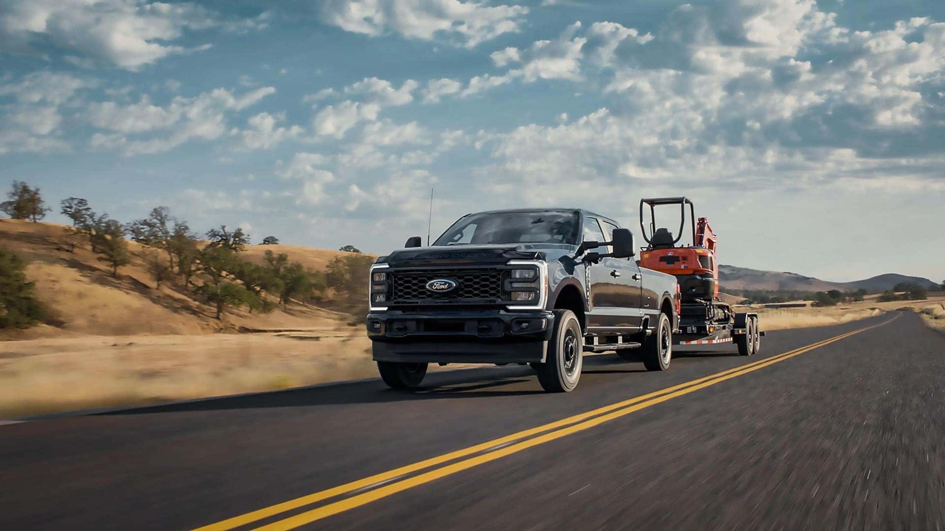 Ford SuperDuty Truck Towing