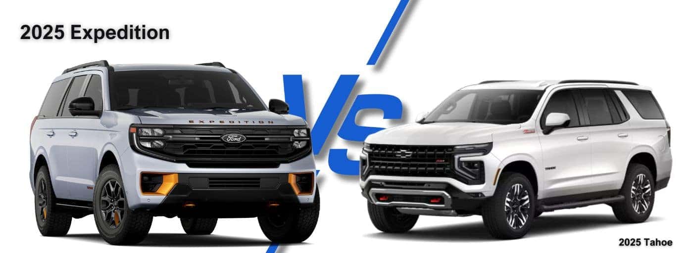 2025 Ford Expedition vs Chevrolet Tahoe