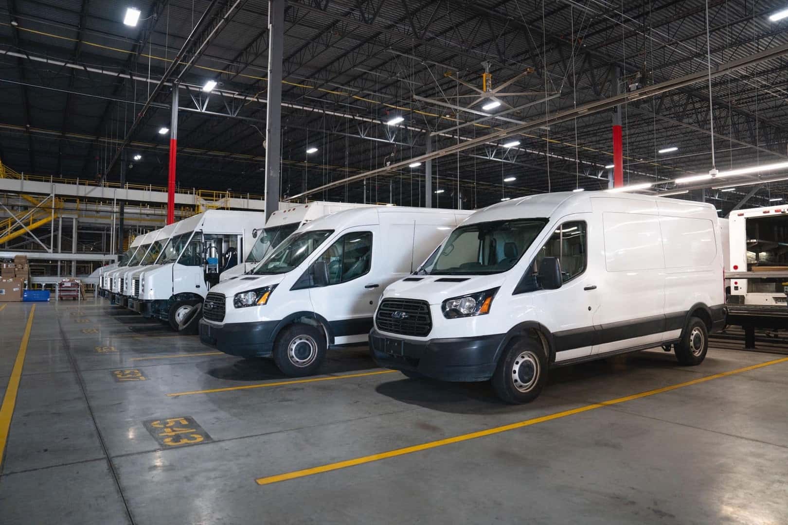 An Outstanding Commercial Fleet Made Of Ford Vehicles