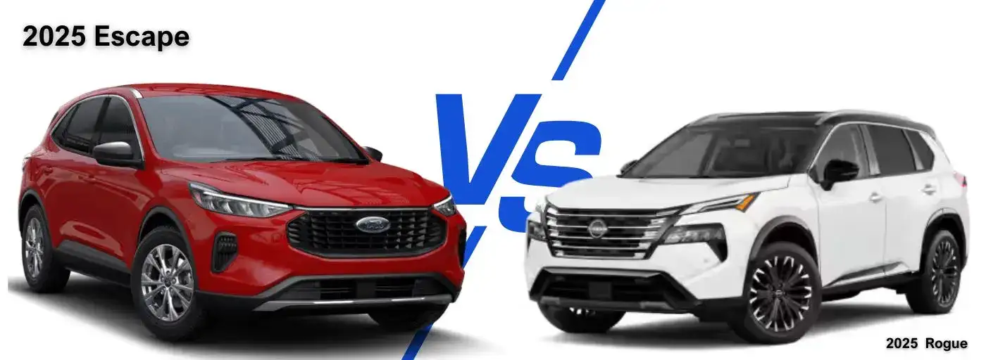 2025 Ford Escape vs the Nissan Rogue