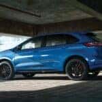 2021 Ford Edge St in a parking garage