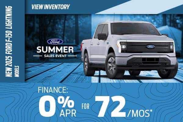 New 2025 Ford F-150 Lightning Models