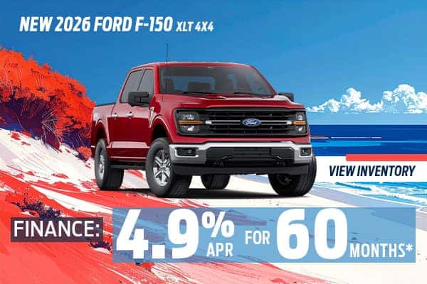 New 2026 Ford F150 XLT 4X4