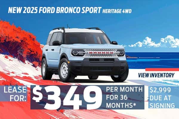 New 2025 Ford Bronco Sport Heritage 4WD