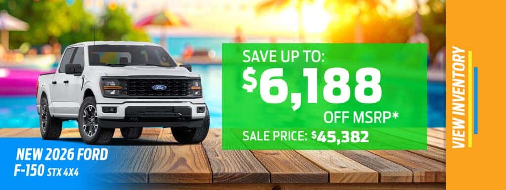 New 2026 Ford F-150 STX 4x4