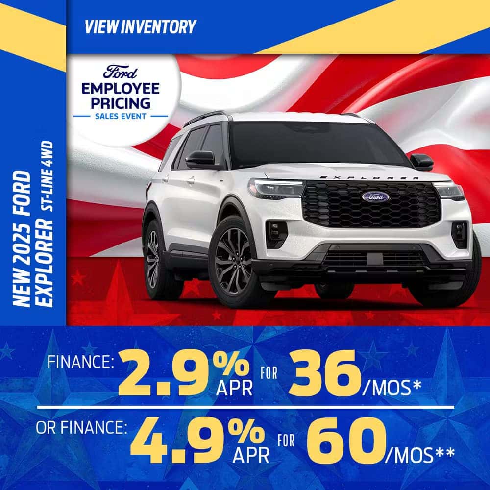 2025 Ford Explorer ST-Line 4WD