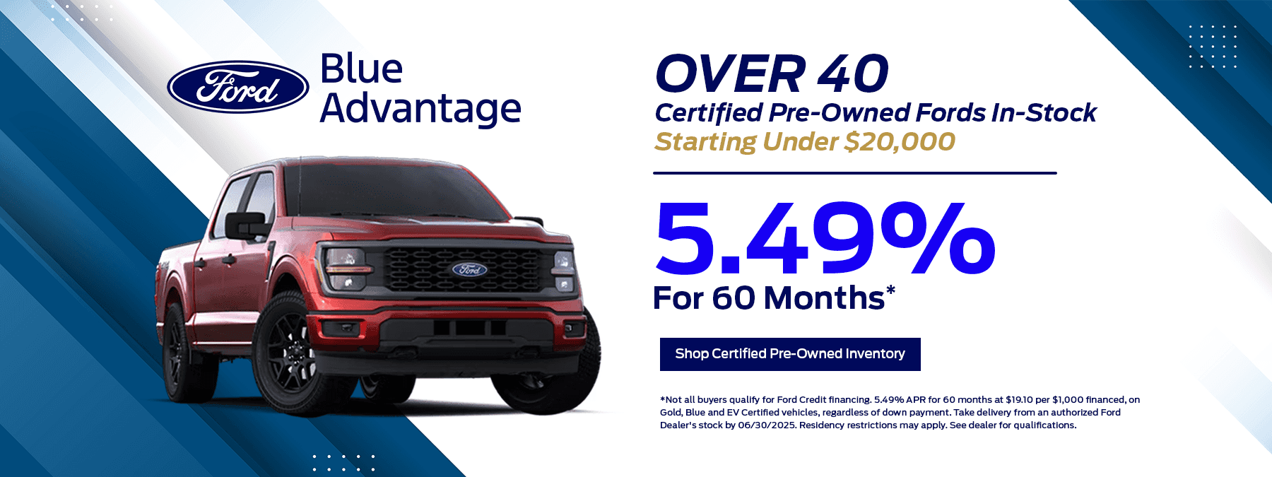 Ford Certified Pre-Owned Special Offer