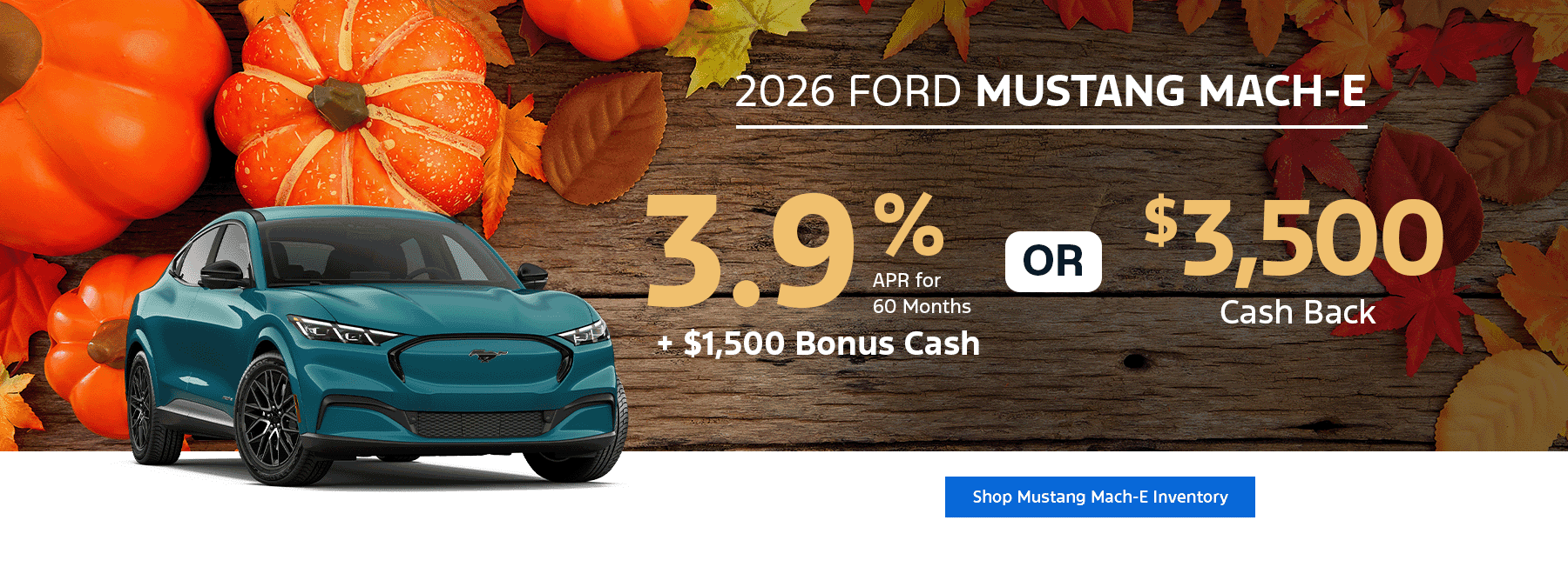 2026 Ford Mustang Mach-E Special Offer Sacramento, CA