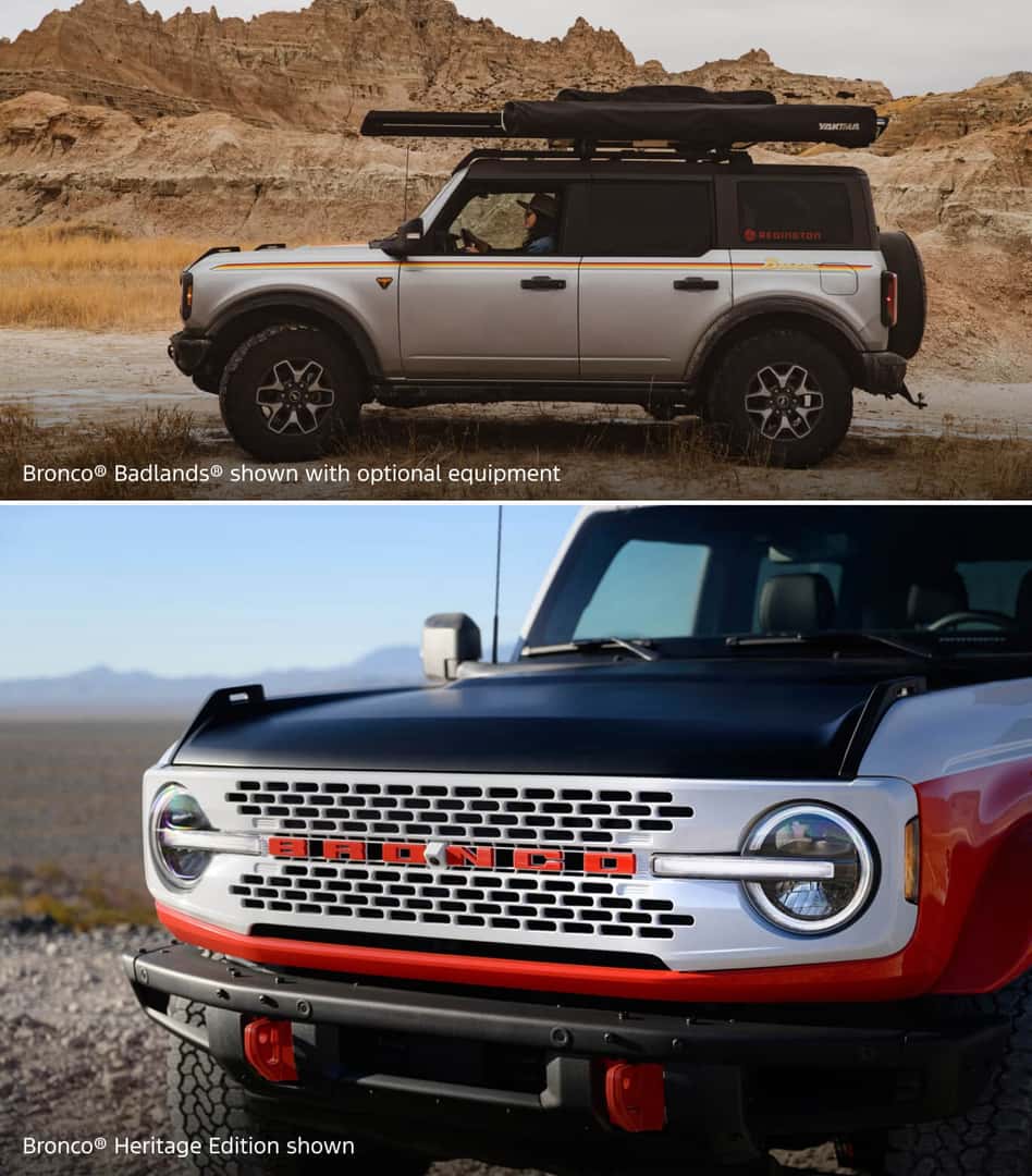 Ford Bronco Lease Offers and Finance Deals by Trim