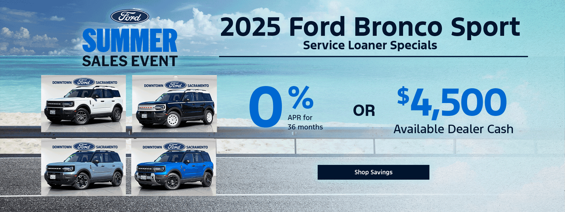 Ford Bronco Sport Offers