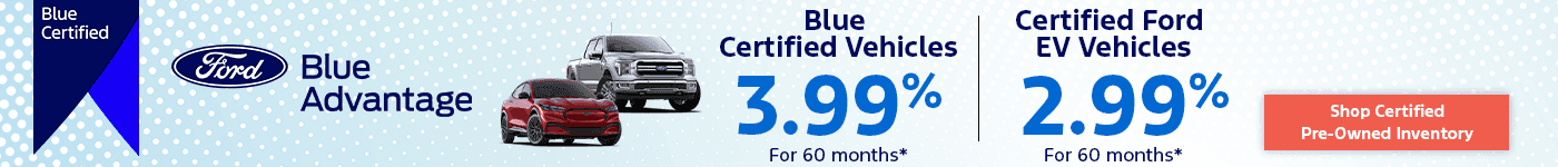 Ford Blue Advantage Certified Pre-Owned Offers