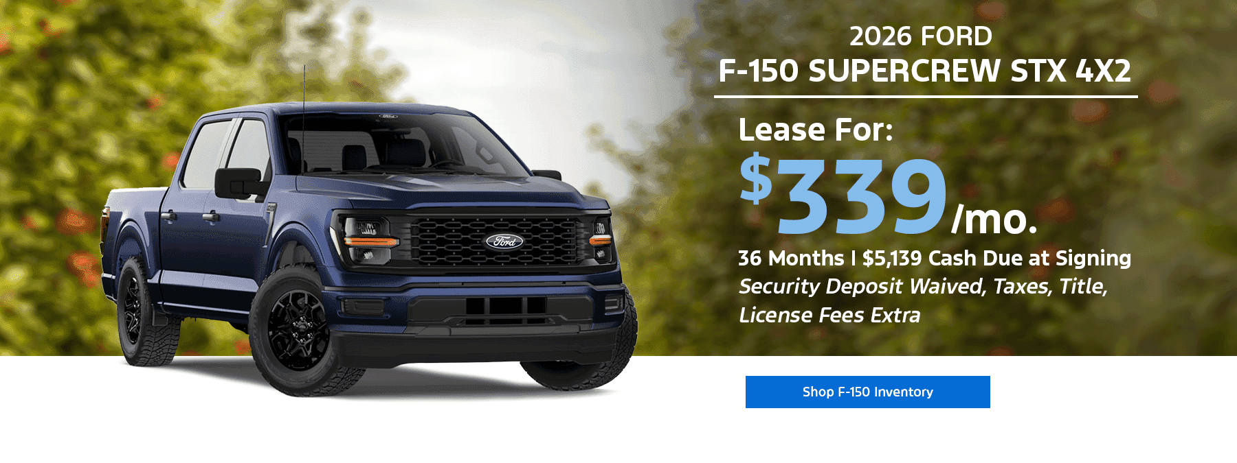 Ford F-150 Special Offer Sacramento, CA