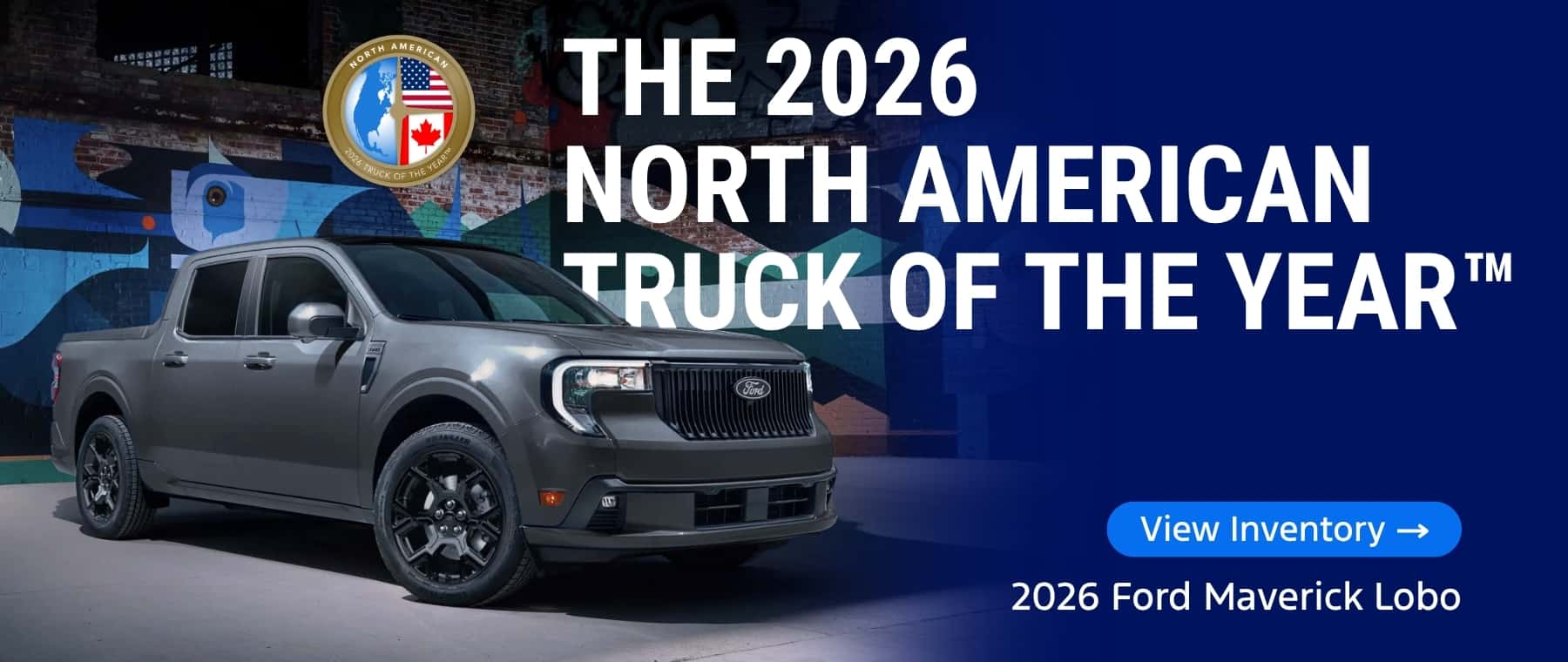 2026 Ford Maverick Lobo is the 2026 North American Truck of the Year.