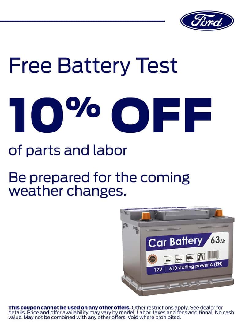 ford of harvey louisiana service and parts specials