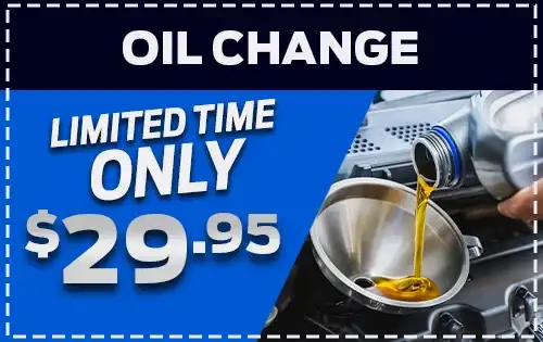 oil change $29.95