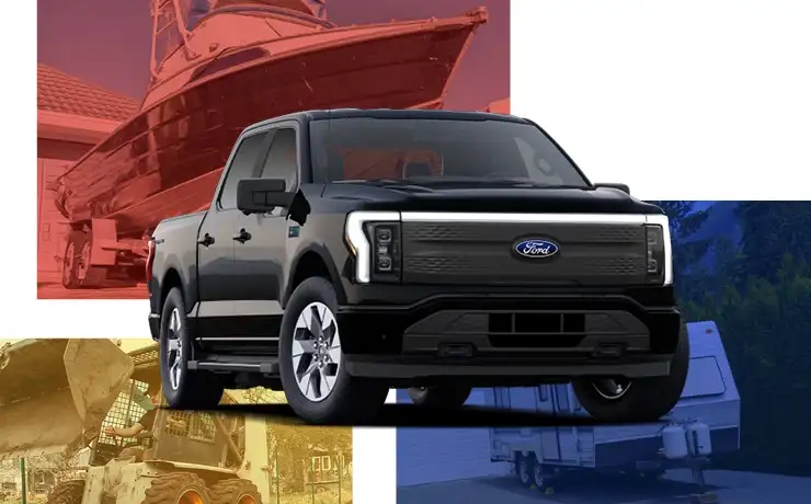 New 2025<br>Ford F-150 Lightning Flash 5P