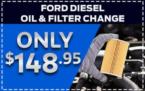 Ford Diesel Oil & Filter Change