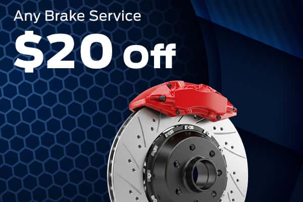 Any Brake Service $20 Off