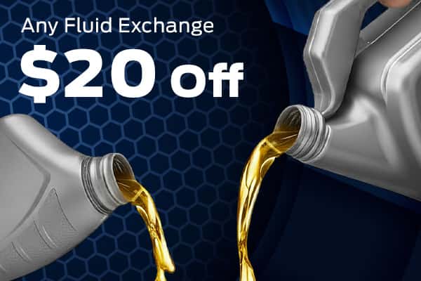 $20 Off Any Fluid Exchange