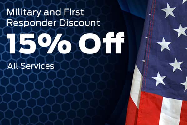Military and First Responder Discount