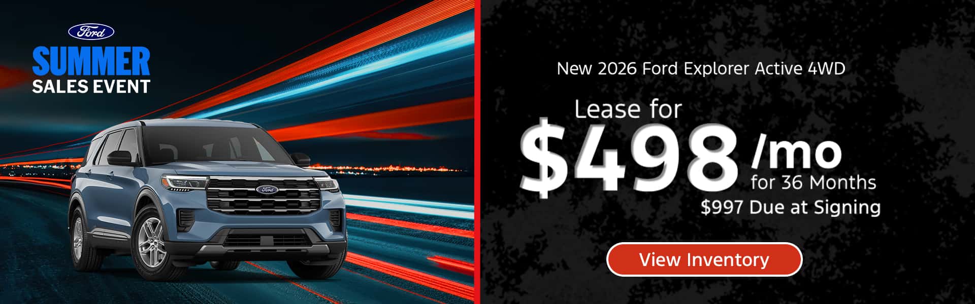 New 2026 Ford Explorer Active 4WD