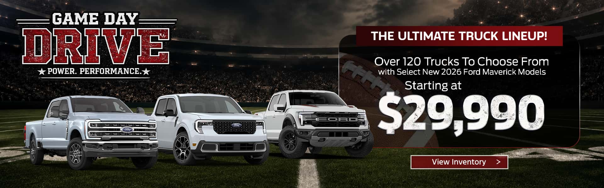 Over 120 Trucks To Choose From