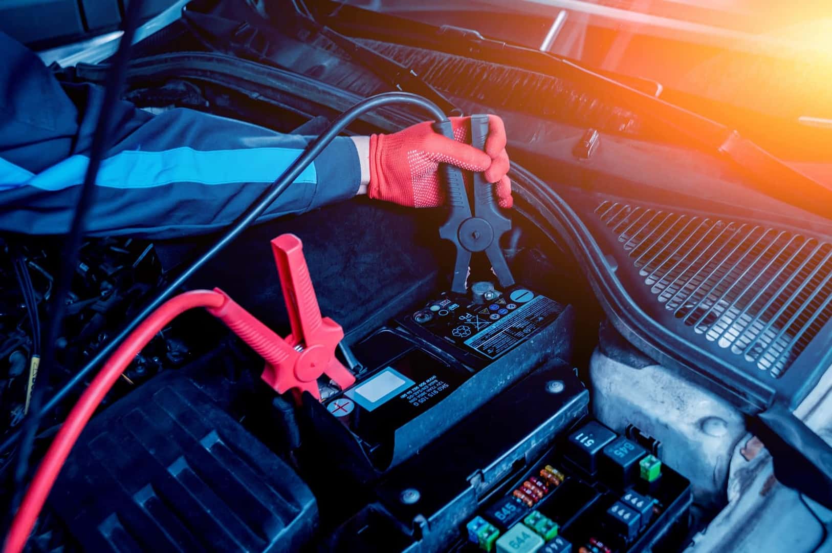 Car Battery Jumper Cables