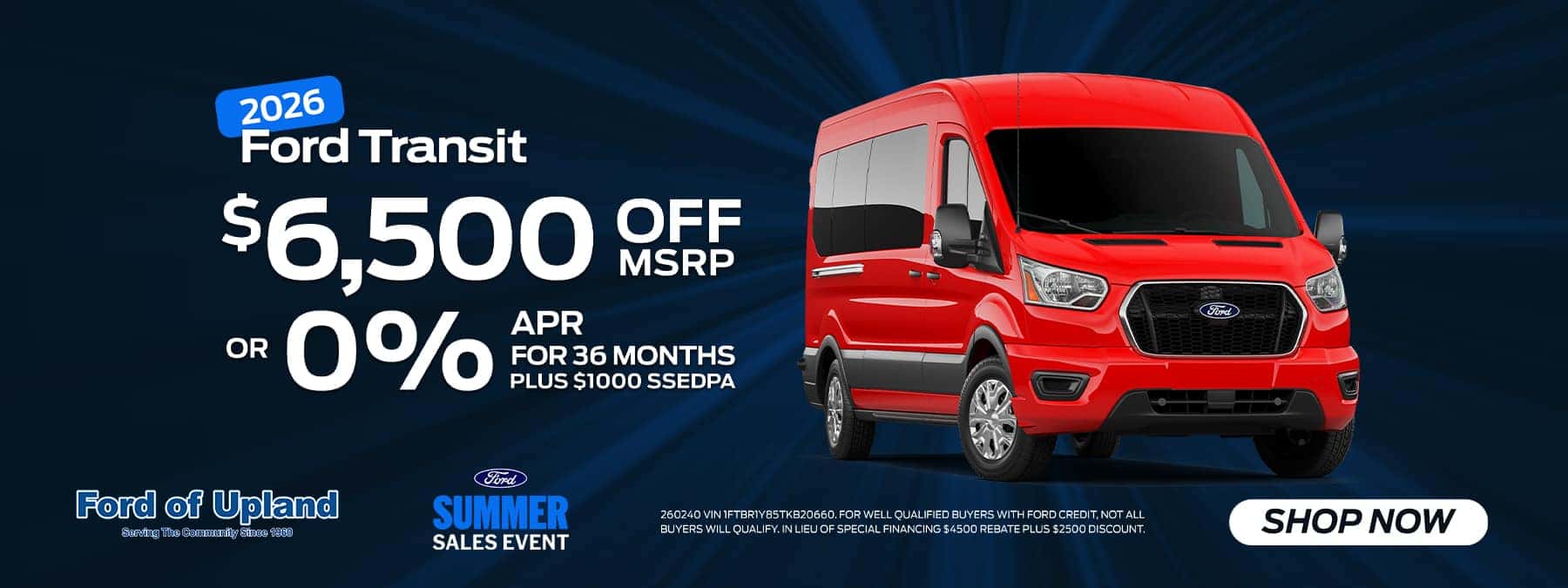 2026 FORD TRANSIT