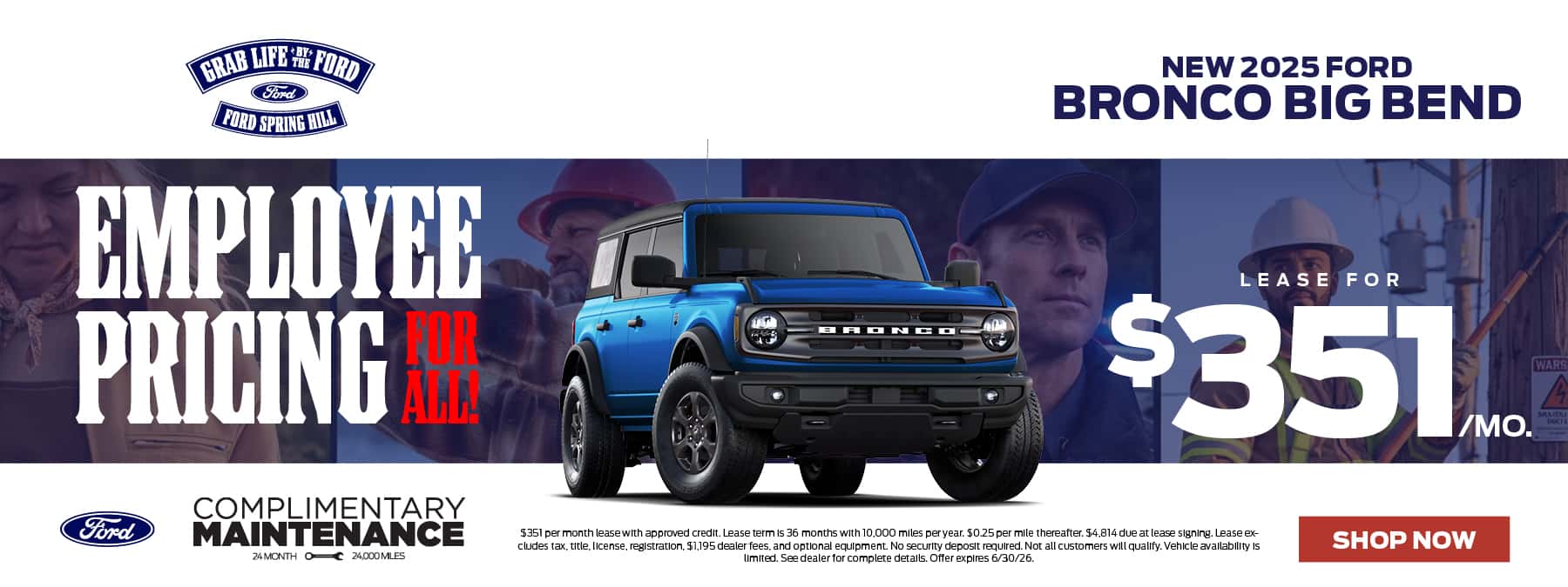Bronco June Offer