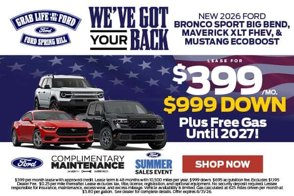 Ford Spring Sales New Ford Specials and Offers | Ford Spring Hill