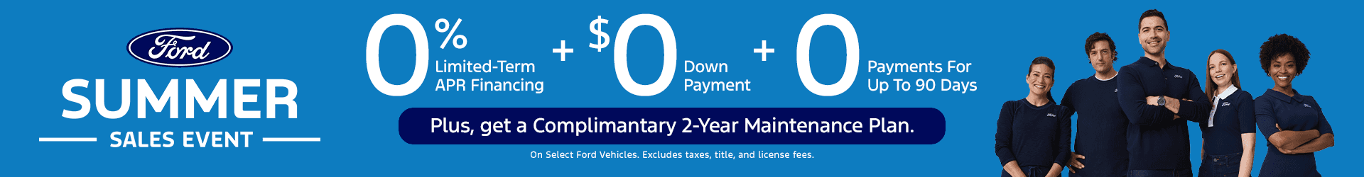 Ford Summer Sale