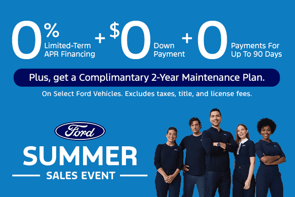 Ford Summer Sale