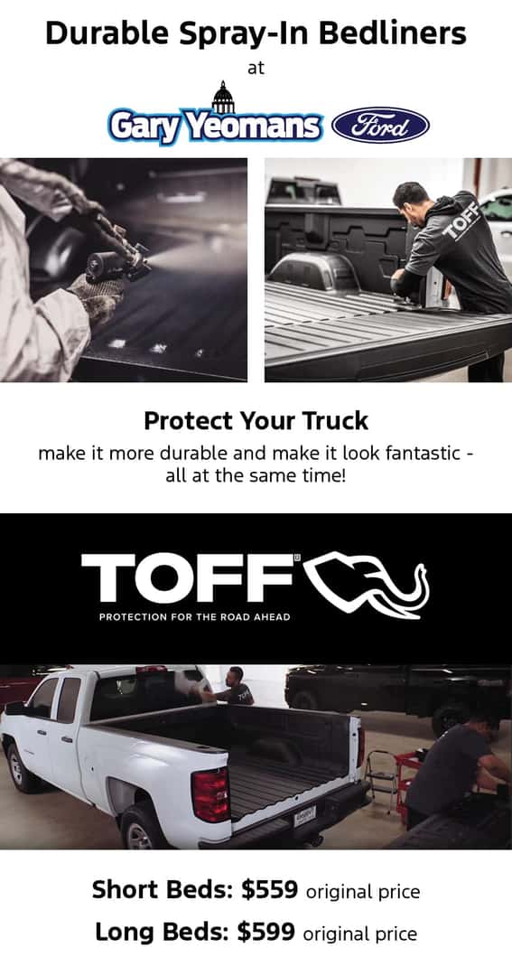 Durable Spray-In Bedliners. Protect your truck make it more durable and make it look fantastic - all at the same time!