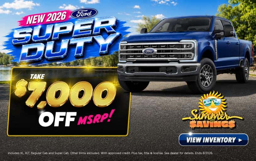 New 2026 Ford Super Duty