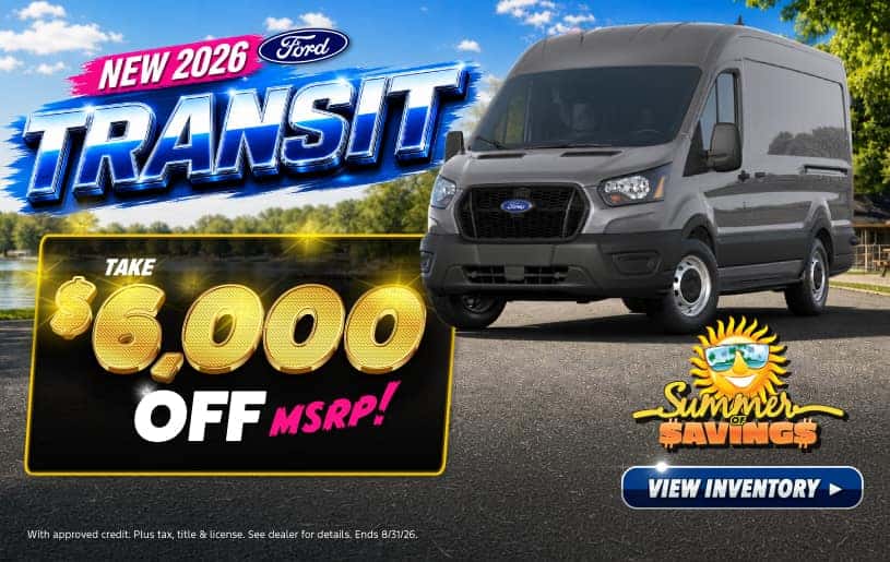 New 2026 Ford Transit