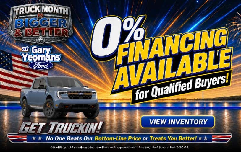 0% APR financing available for qualified buyers! 