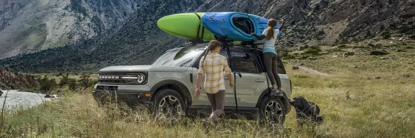 Ford bronco store kayak rack