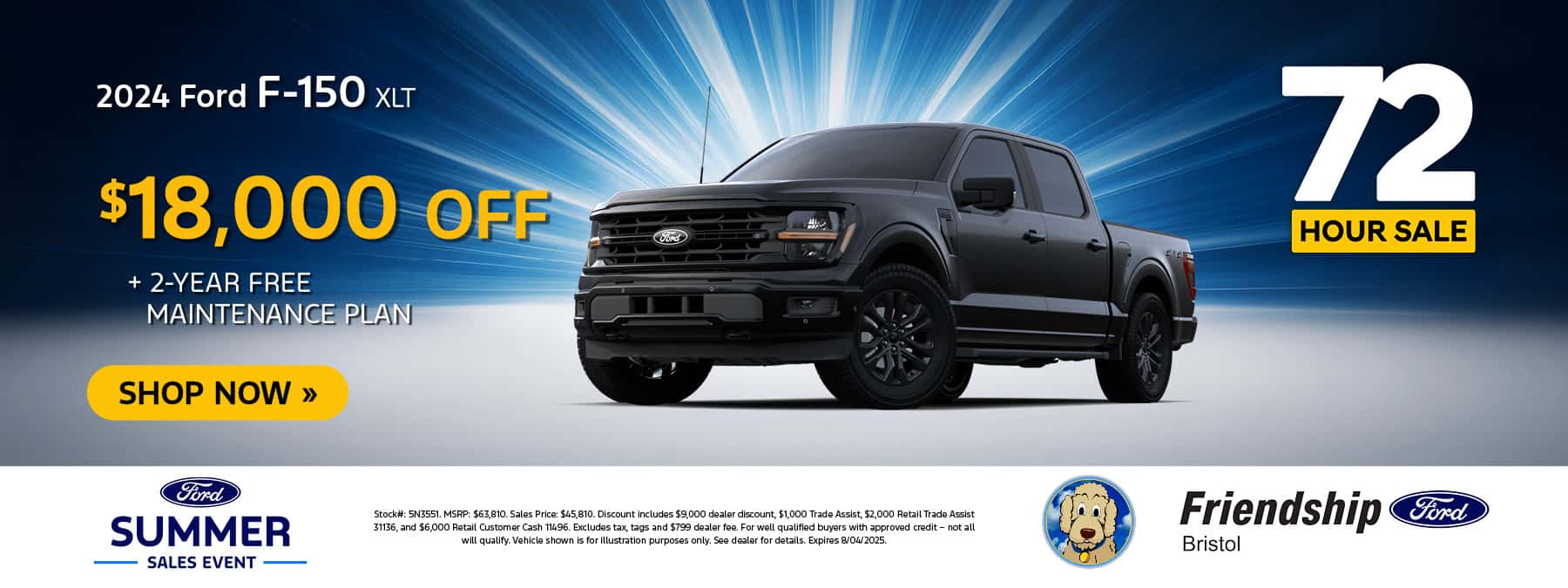 2024 Ford F-150 $18,000 off!