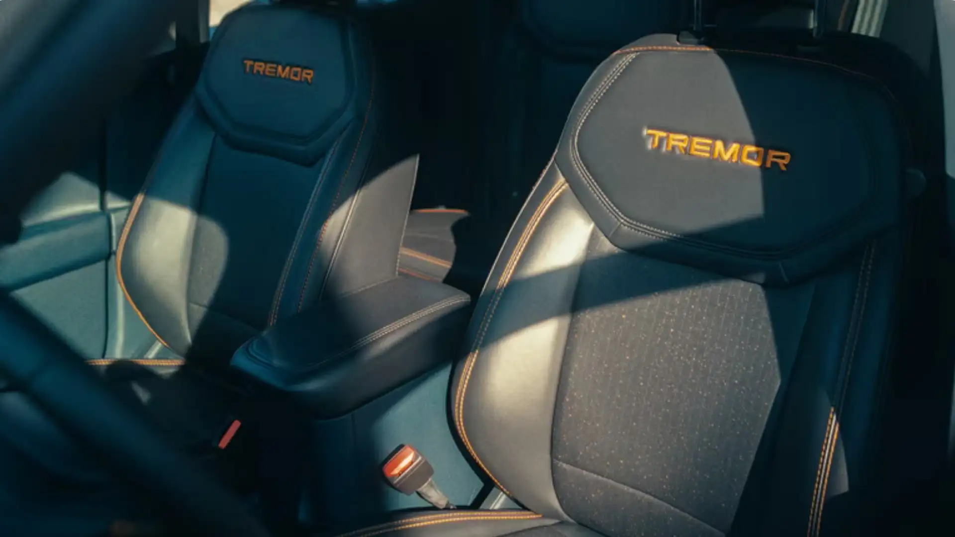 2026 Ford Maverick® interior climate controls and drive mode selector close up.