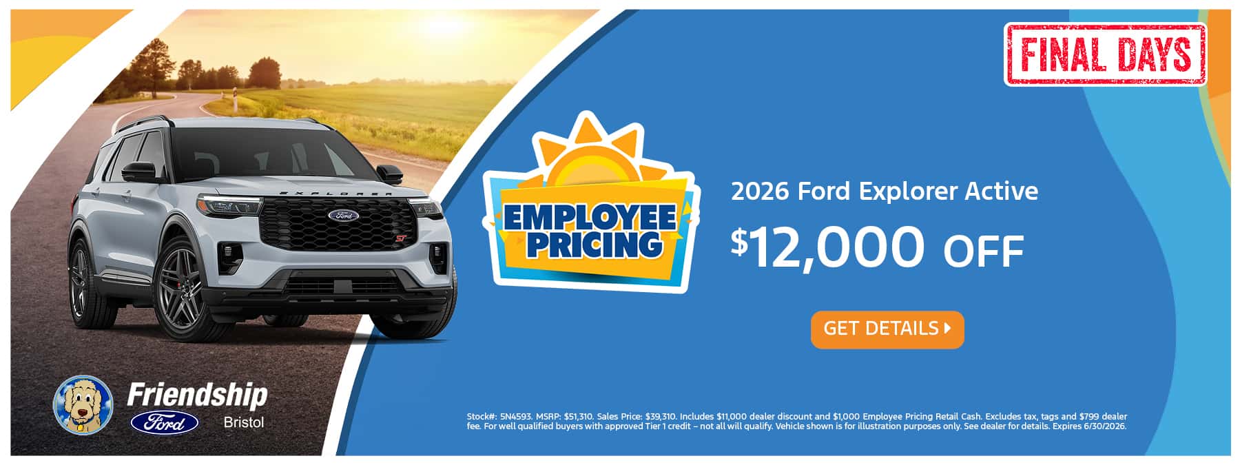 2026 FORD EXPLORER ACTIVE