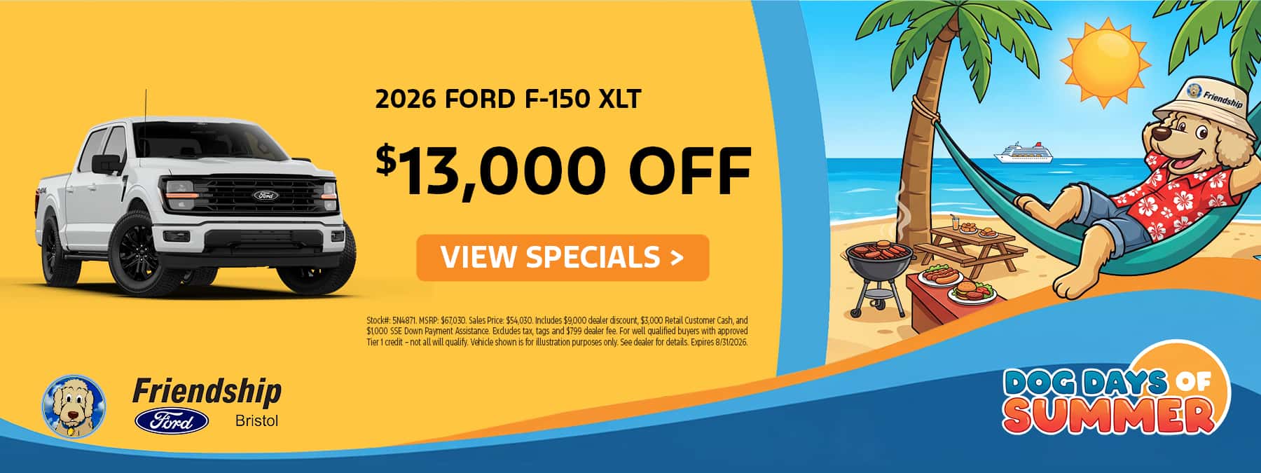 $13,000 off 2026 Ford F-150!