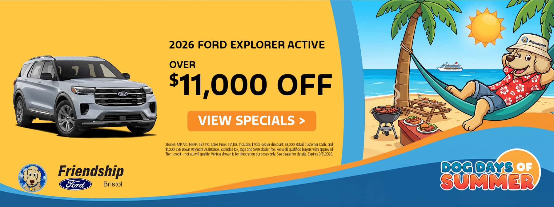 Over $11,000 off 2026 Ford Explorer!