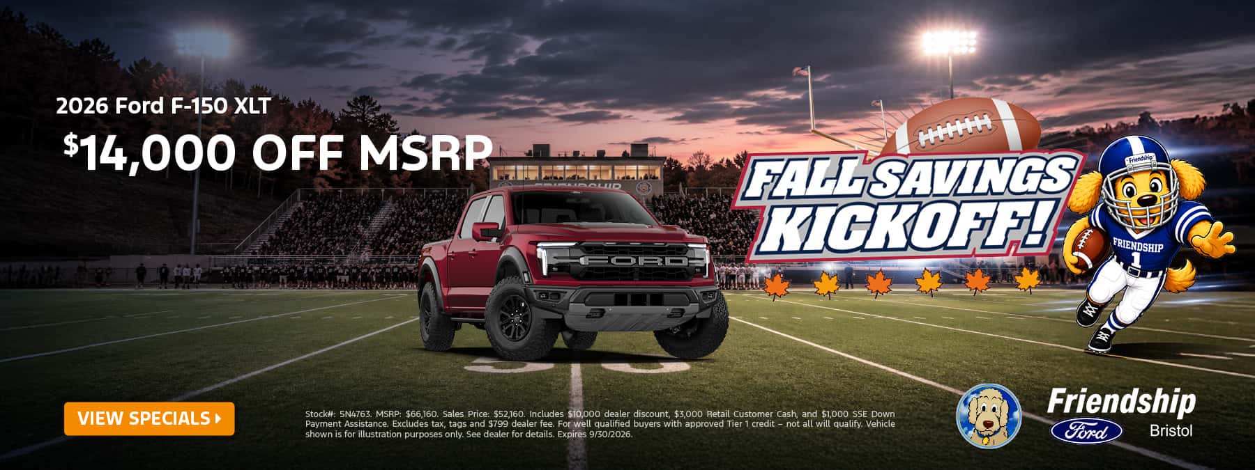$14,000 off 2026 Ford F-150!