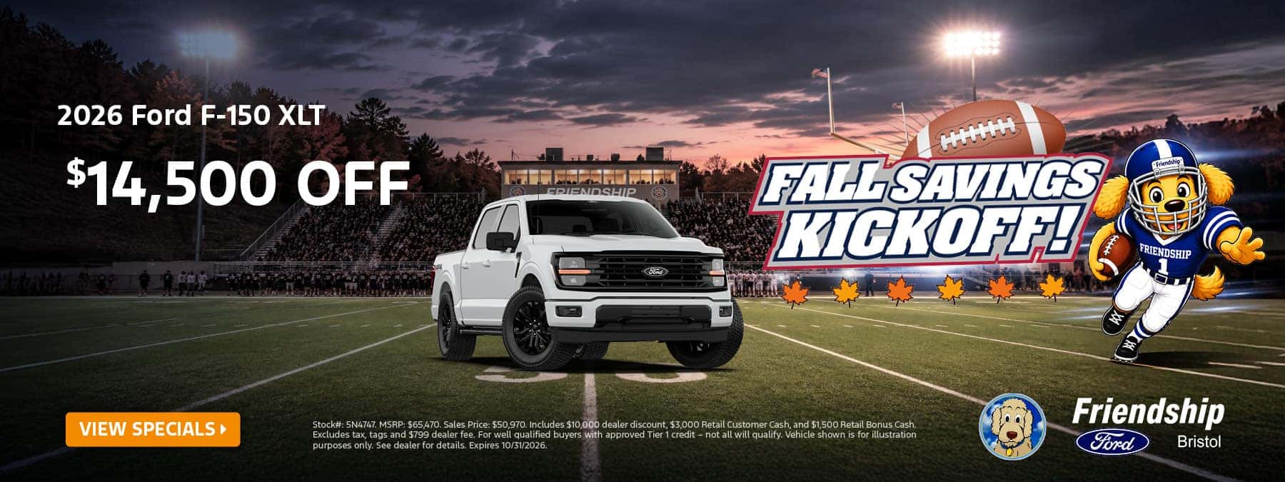 $14,500 off 2026 Ford F-150!