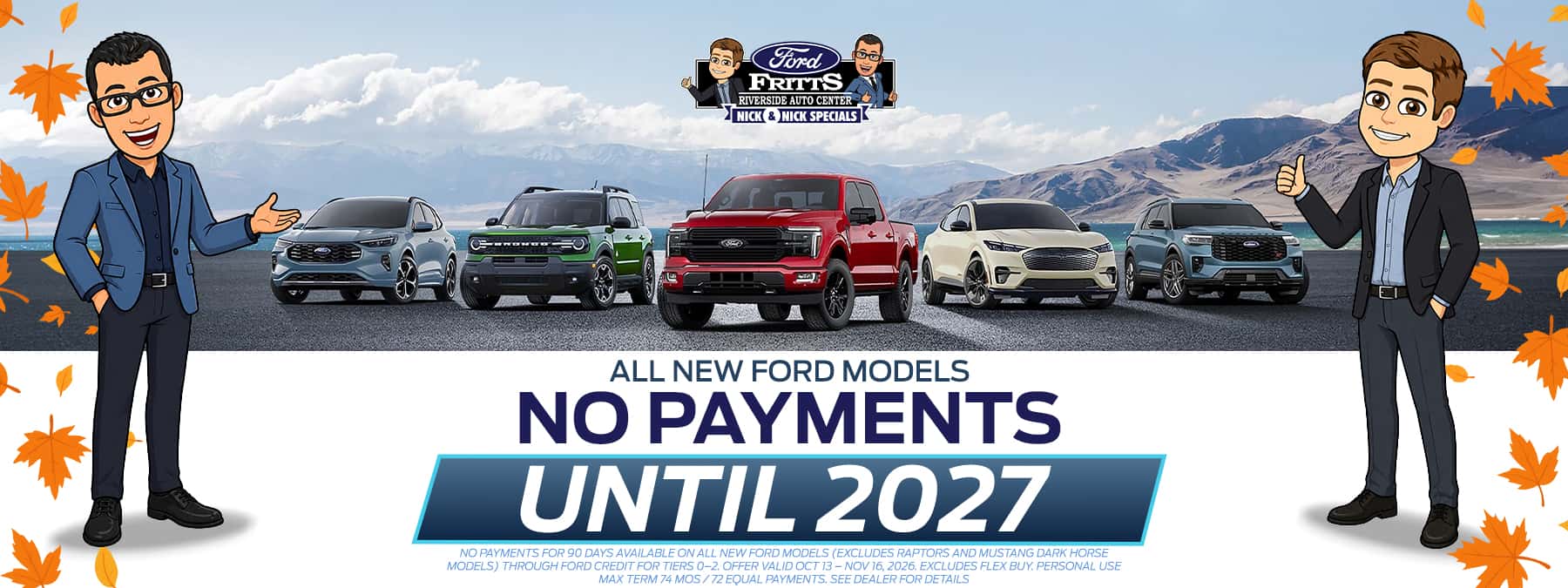 no payments until 2027 fritts ford