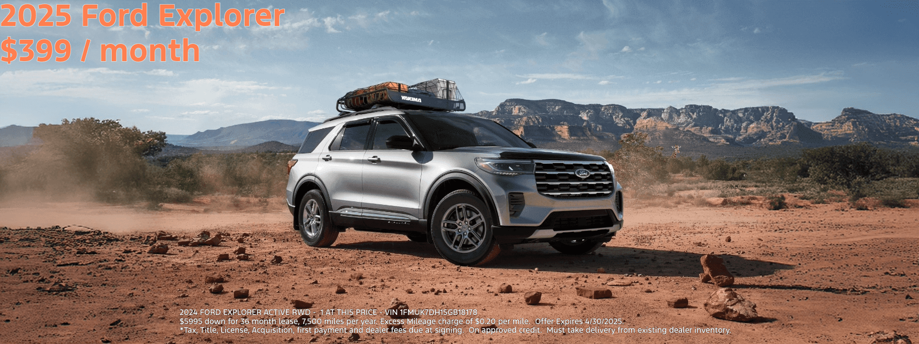 Explorer Lease Special