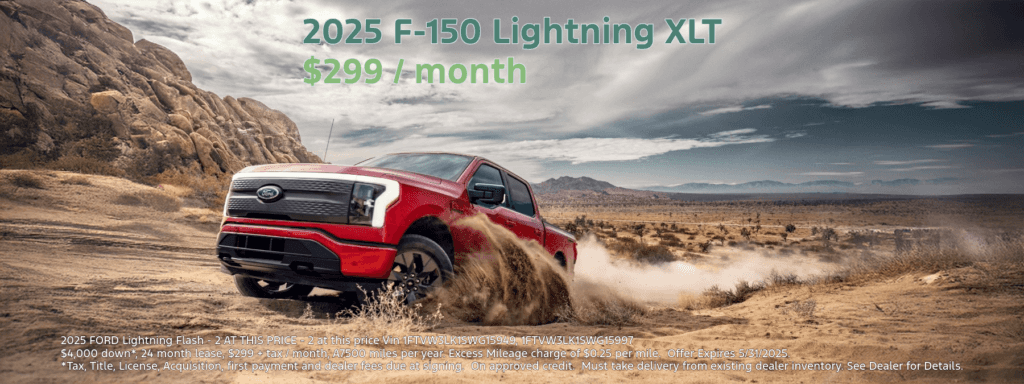 New 2025 Ford F-150 Lightning XLT