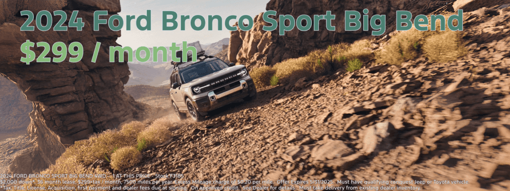 24 Ford Bronco Sport Big Bend 4WD
