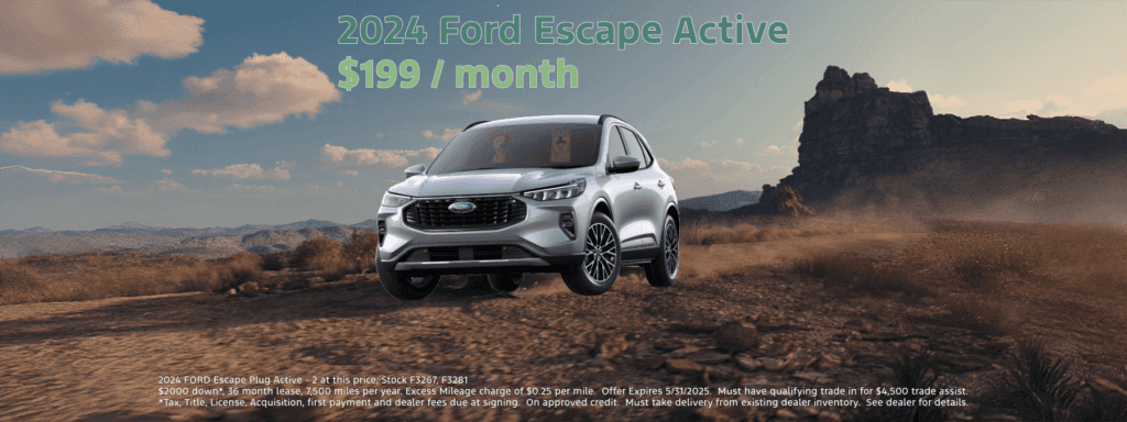 New 2024 Ford Escape Active