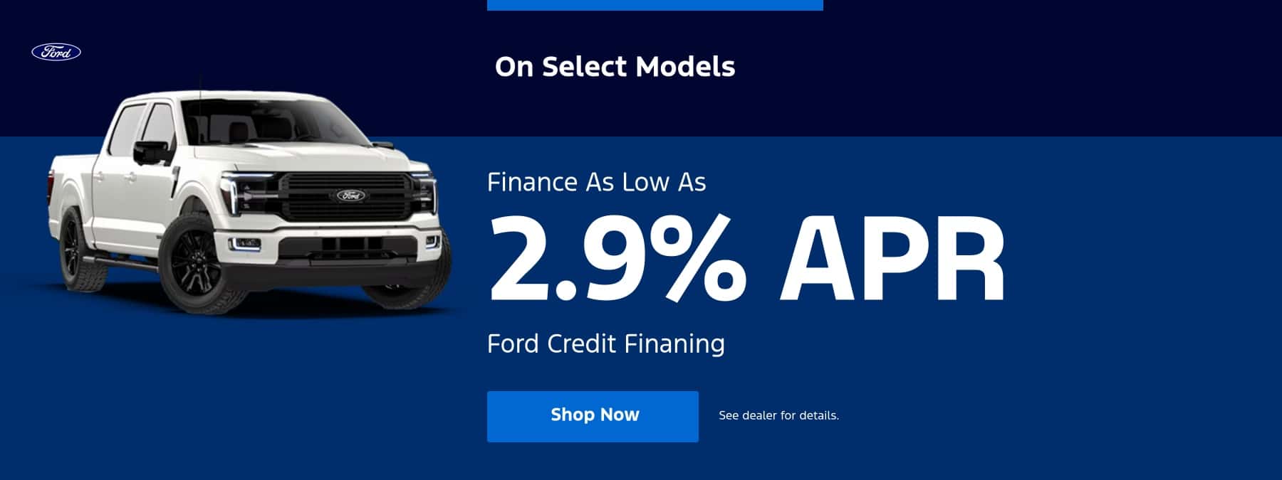 2.9% APR Available